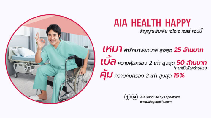 AIA Health Happy รูปภาพประกอบบทความ